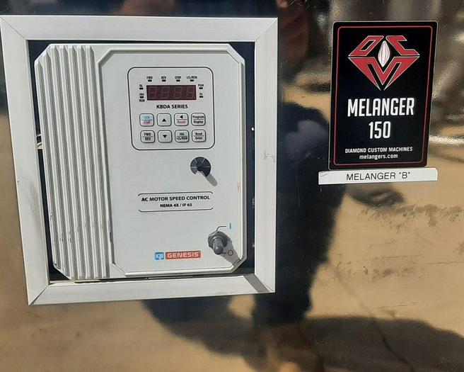 Used Refiner, Chocolate, 150 lbs., DCM 150, Melangeur #S744485