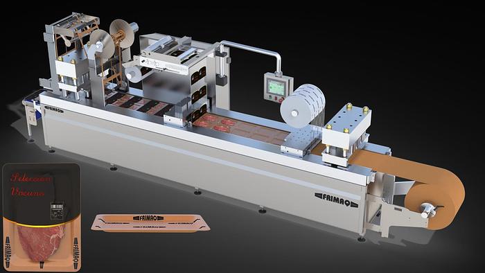 Frimaq Model TFF Cardboard Tray Thermoformer