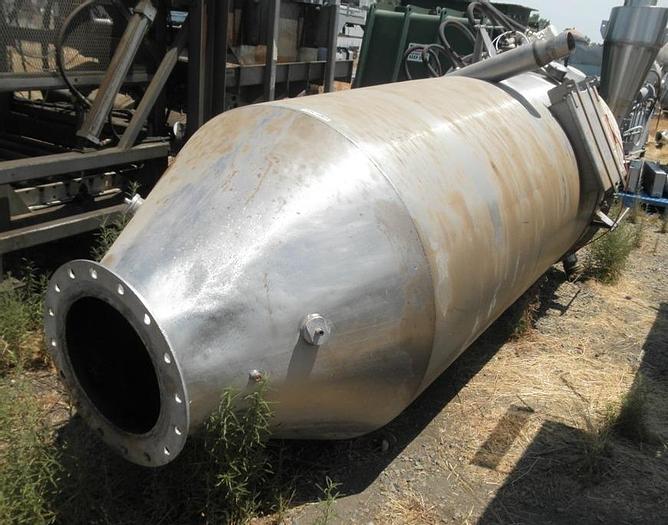 Used Dust Collector, Baghouse, 250 SF, S/st, Pulse-Jet, #S741215