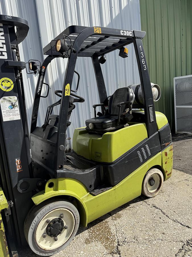 Used Clark IC-Cushion Tires 6,000lbs Capacity