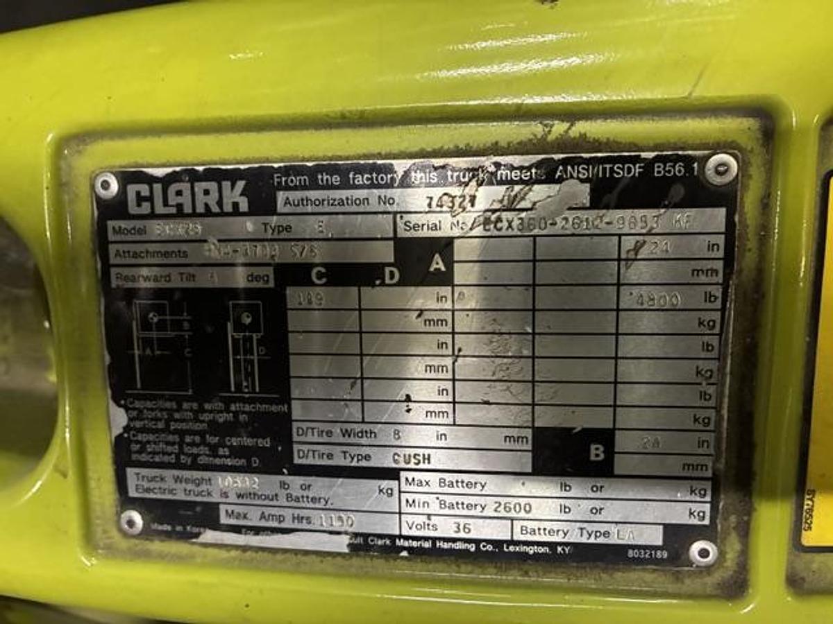 Used 2014 Clark ECX25