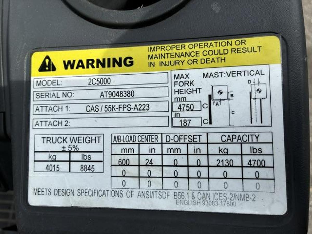 Used 2021  Caterpillar 2C5000