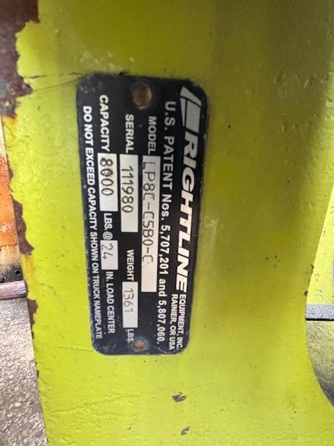 Used Rightline LP8C-C5B0-C