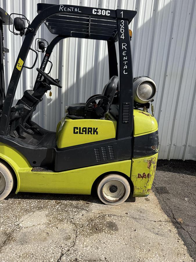 Used Clark IC-Cushion Tires 6,000lbs Capacity