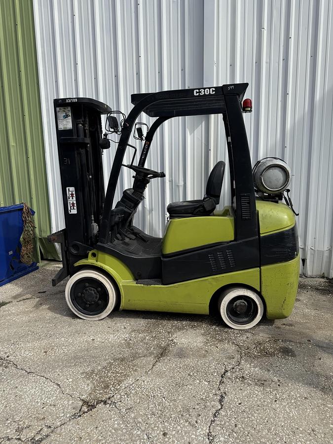 Used Clark IC-Cushion Tires 6,500lbs Capacity