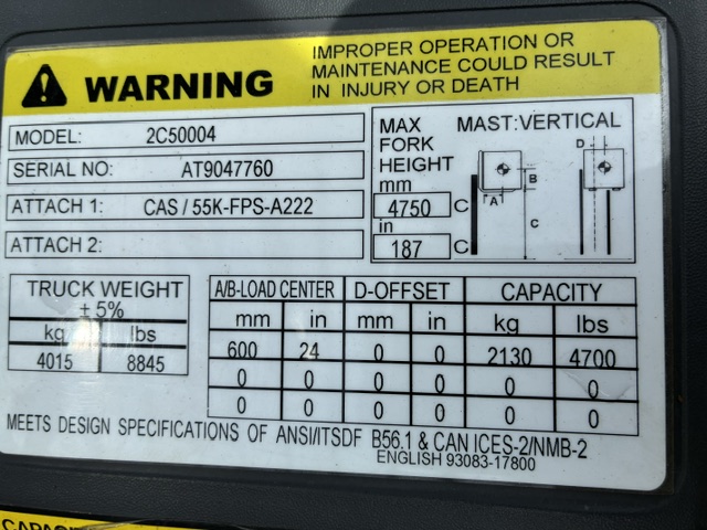 Used 2021 Caterpillar 2C5000