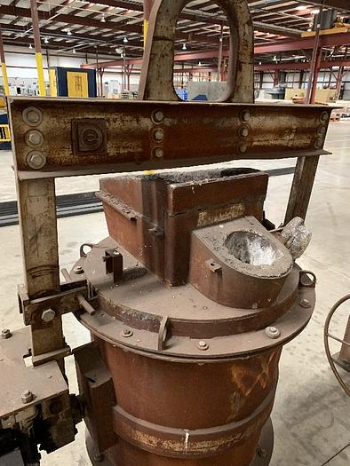 Used TEAMARK DUCTILE IRON TREATMENT LADLE (On Hold)