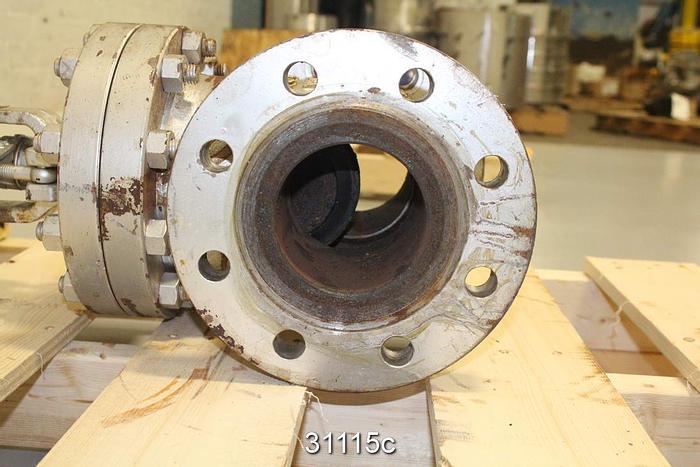 Used Crane 4" Outside Stem And Yoke Gate Valve #31115