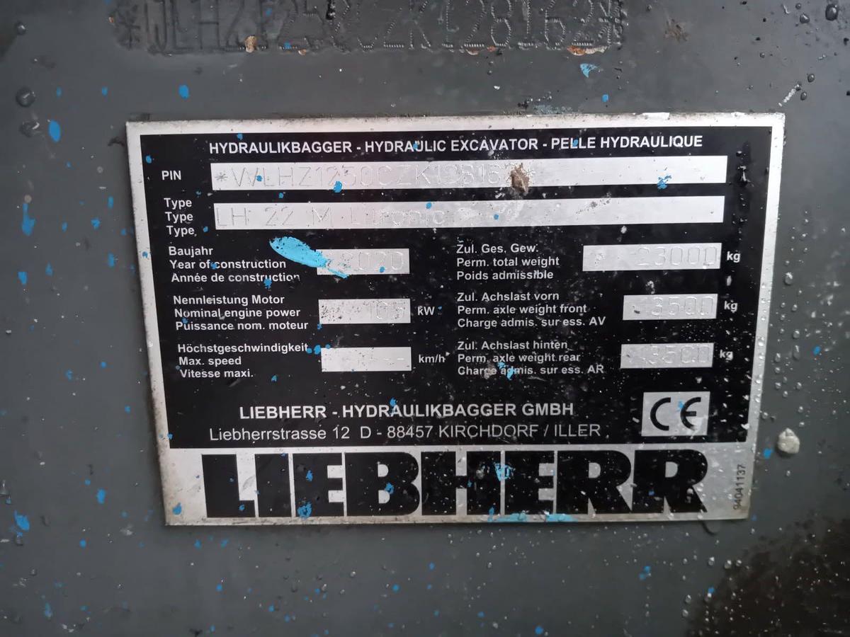 Used 2020 Liebherr LH22