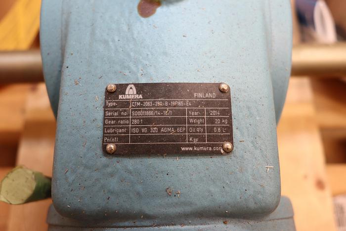 Unused Kumera CTM-2063-280-B-19F165-E4 Gear Drive #44137