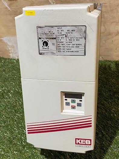 Used KEBCO Leybold AC Frequency Drive, Model: 13.F4.C0G-4G00