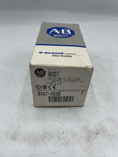 ALLEN BRADLEY 800T-H33B Ser T