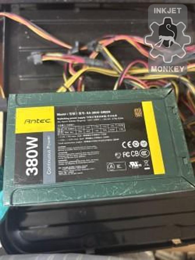 Used Antec 380W Continuous Power 380D Green ( Switching Power Supply)