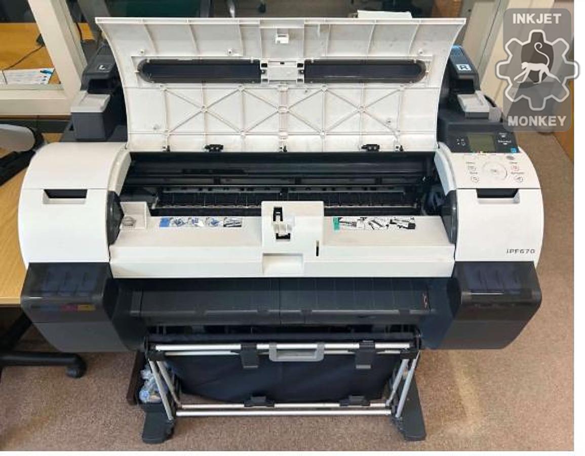 Used Canon imagePROGRAF iPF670.