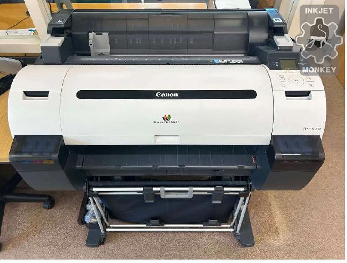 Used Canon imagePROGRAF iPF670.