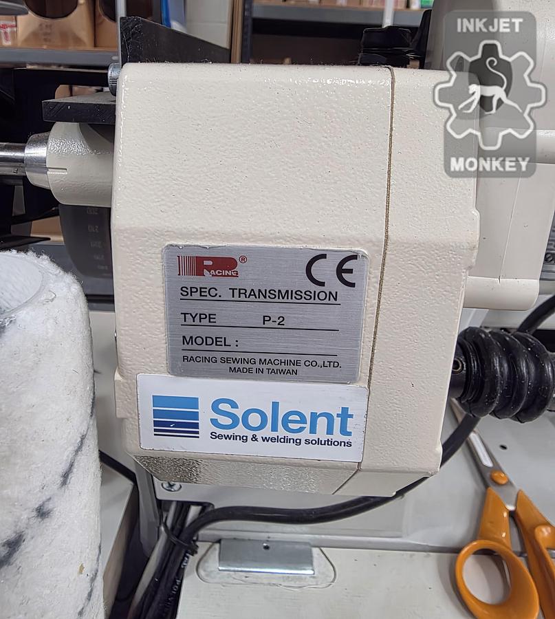 Used Solent Texsew Pro Conveyorline with compact conveyor