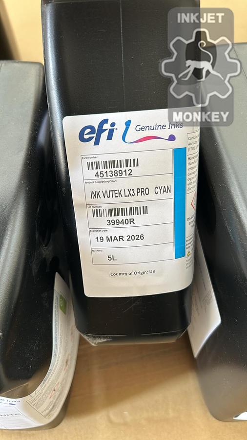 ONE OFF SALE OF EFI VUTEk LX3 Pro INK