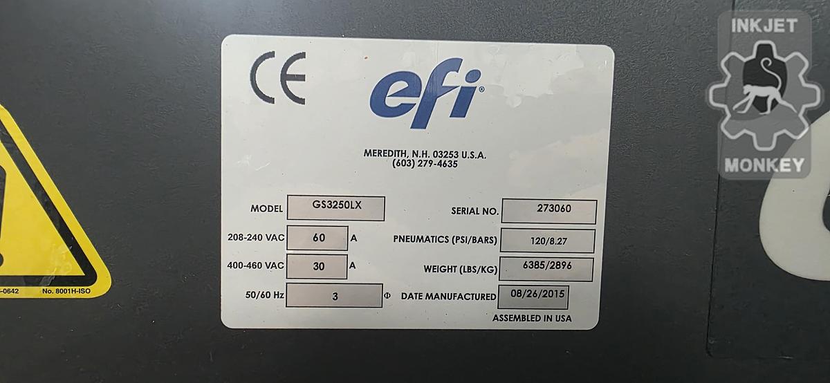 Used 2015 EFI VUTEk GS3250LX