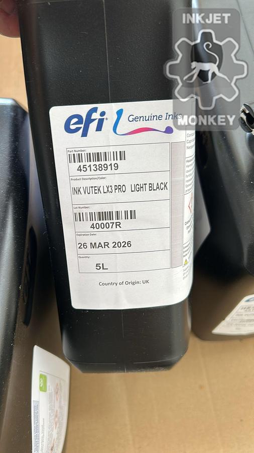 ONE OFF SALE OF EFI VUTEk LX3 Pro INK