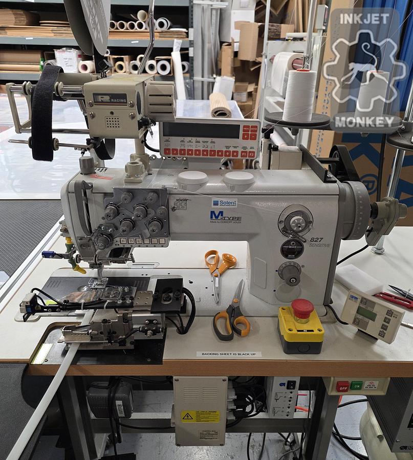 Used Solent Texsew Pro Conveyorline with compact conveyor