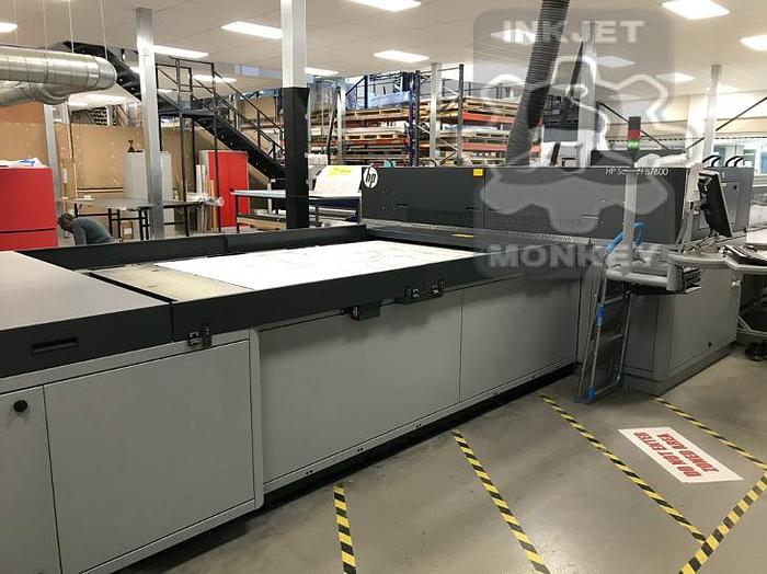 Used 2012 HP 7600 Flat Bed