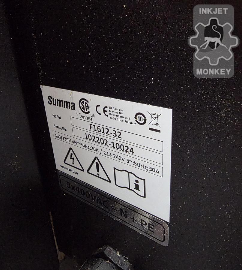 Used Summa F Series 1612