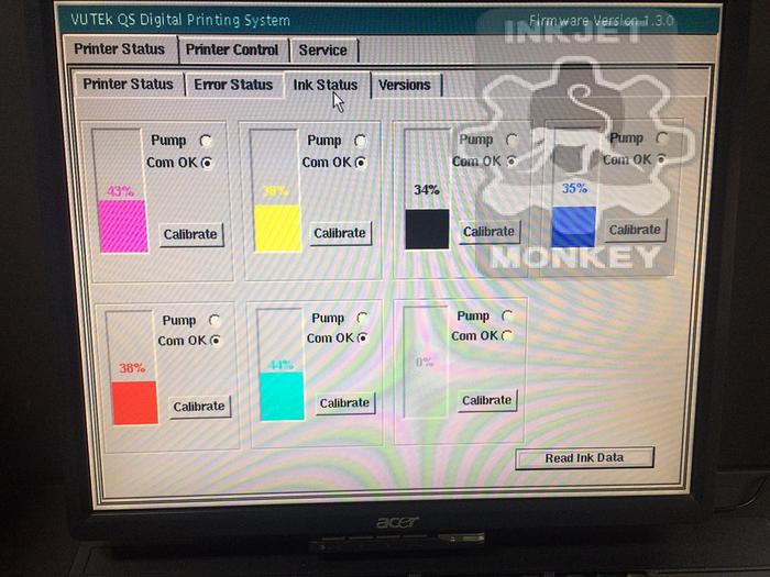 Used 2008 EFI Vutek QS2000