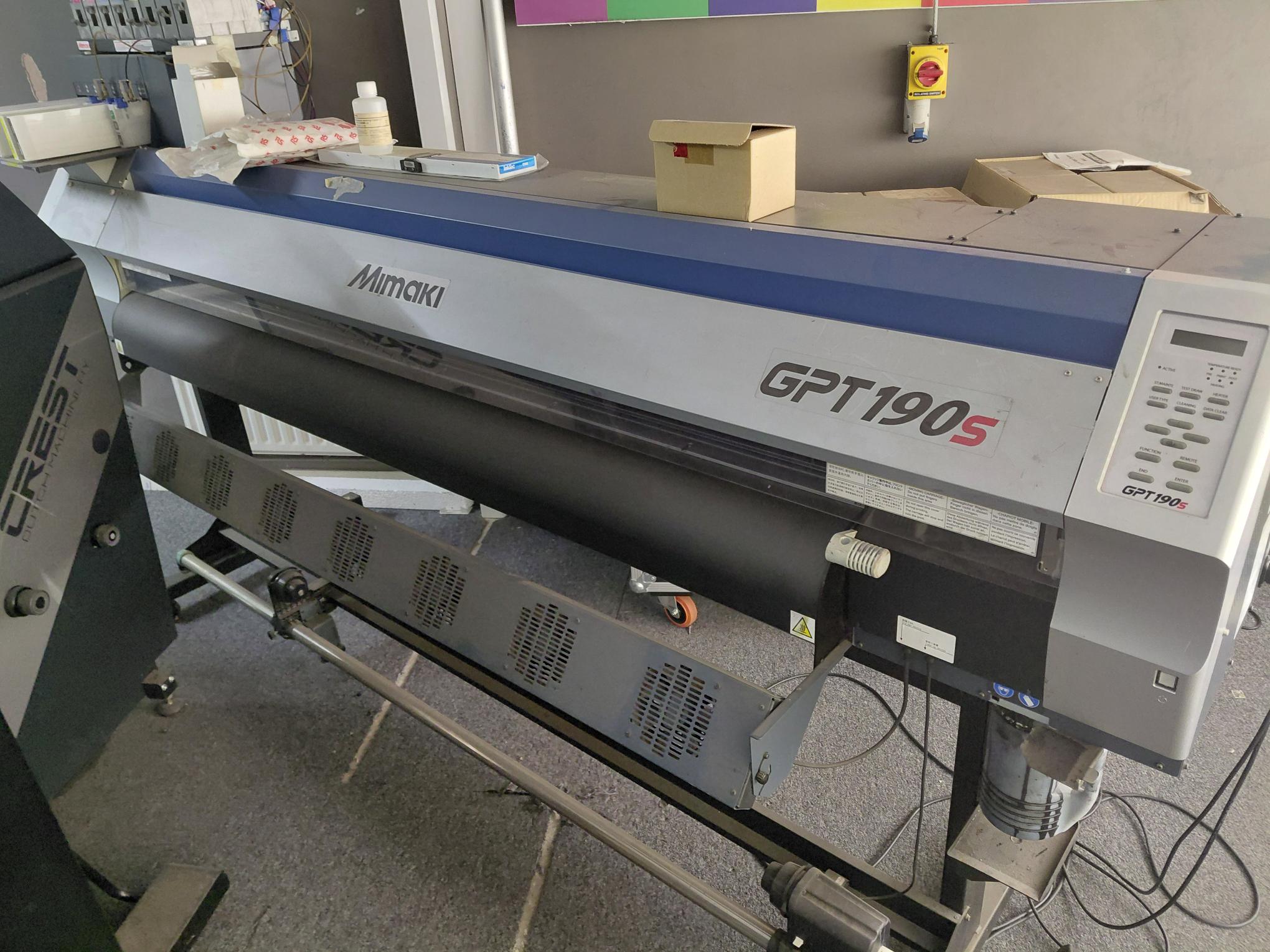 Used Bundle 5 machines - Mimaki 1902 printer/HP FB500 Flatbed printer/Summa S120 Plotter D series/Summa S160 Plotter D series/Laminator crest brand