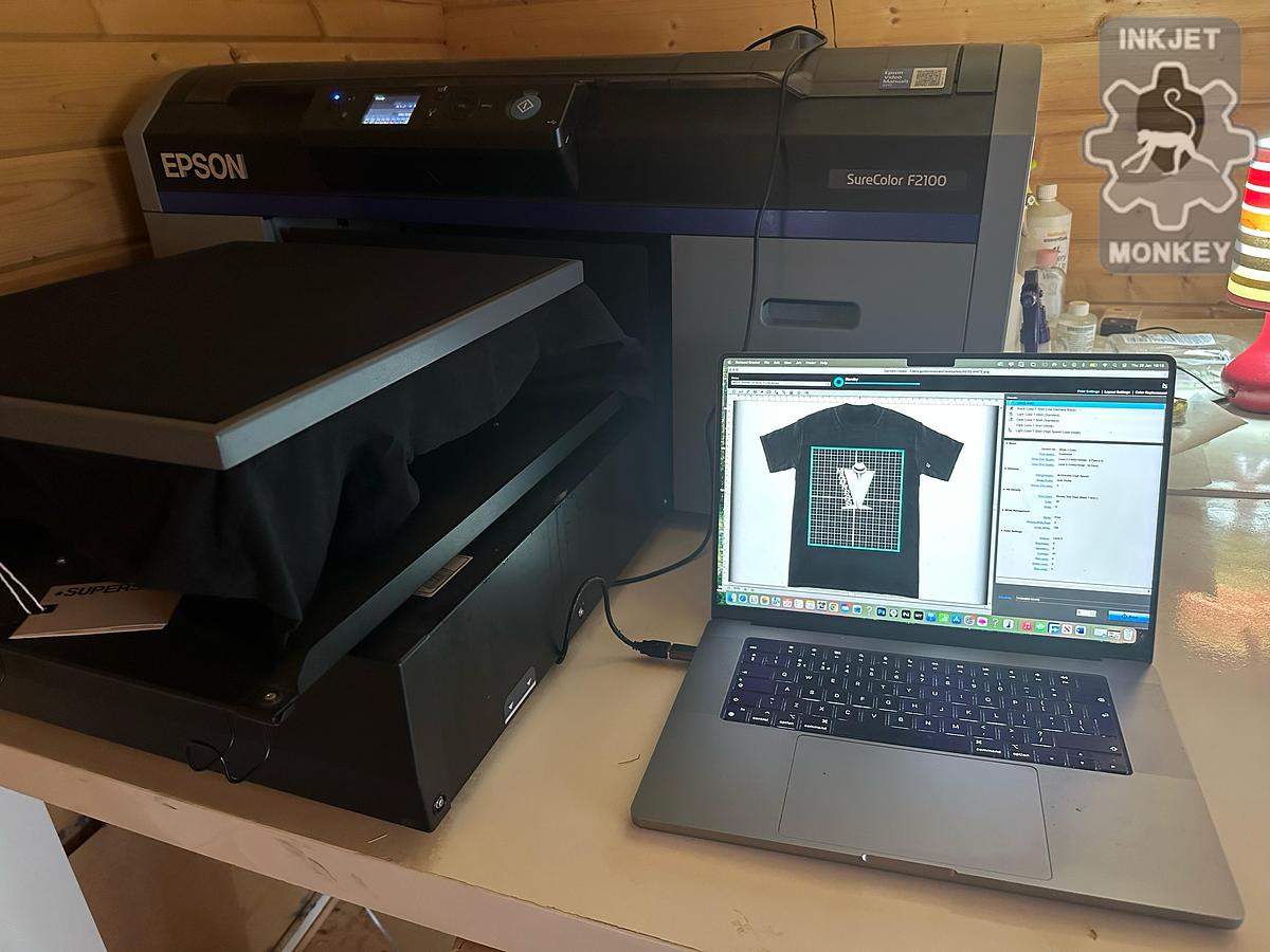 Used Epson Surecolour F2100 DTG