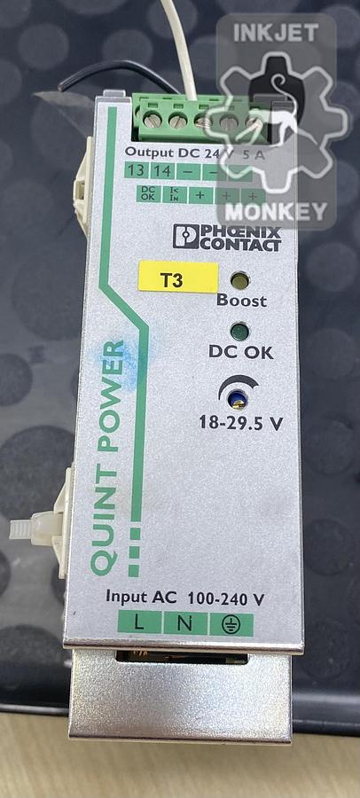 Used Phoenix Contact Power Supply -Quint-PS/1Ac/24dc/5