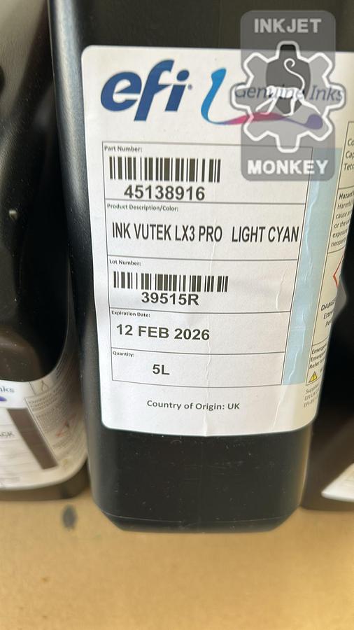 ONE OFF SALE OF EFI VUTEk LX3 Pro INK