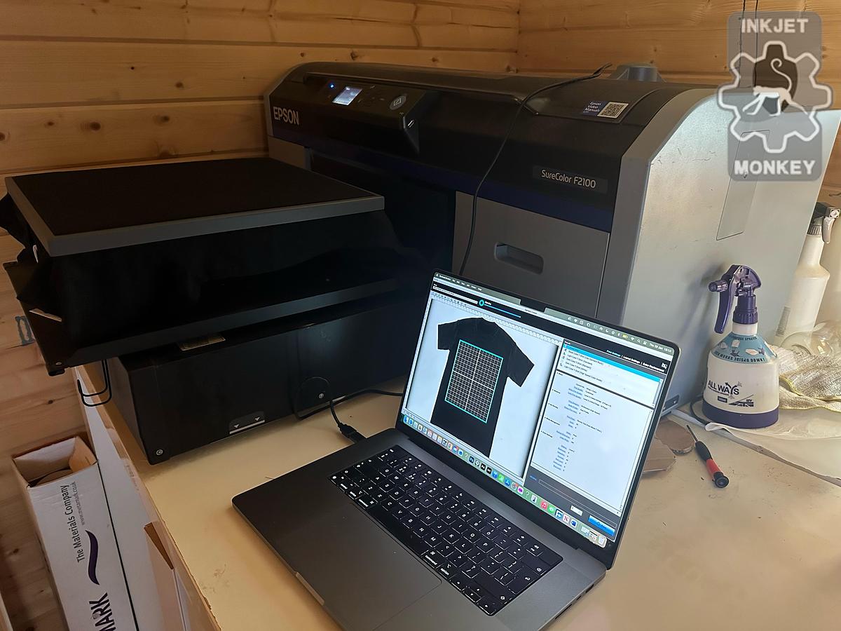 Used Epson Surecolour F2100 DTG