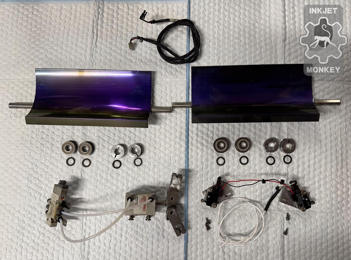 Used EFI VUTEk UV Lamp Shutter Assembly - Parts