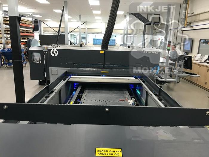 Used 2012 HP 7600 Flat Bed