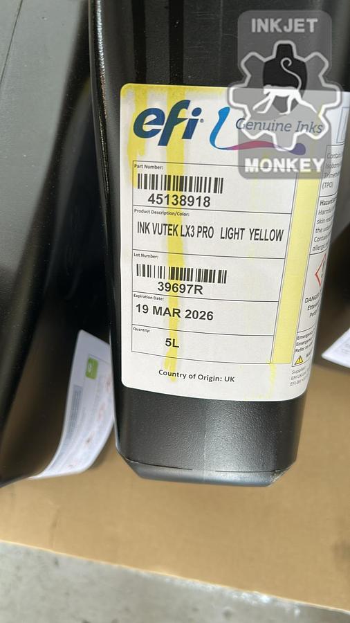ONE OFF SALE OF EFI VUTEk LX3 Pro INK