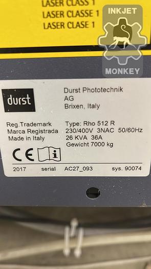 Used 2017 Durst Rho 512r