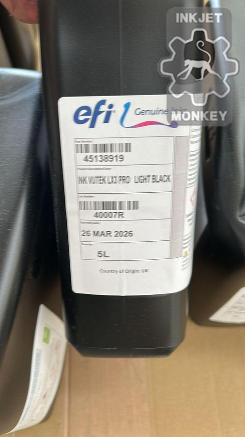ONE OFF SALE OF EFI VUTEk LX3 Pro INK