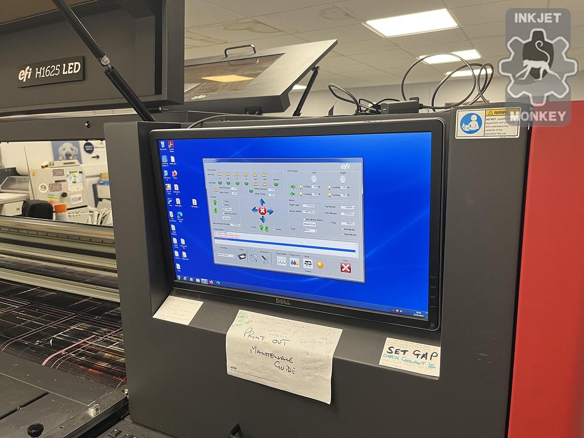 Used 2014 EFI VUTEk H1625 LED Printer