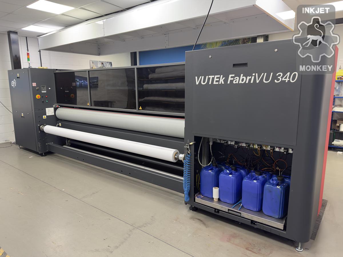 Used 2017 EFI VUTEk FabriVu 340
