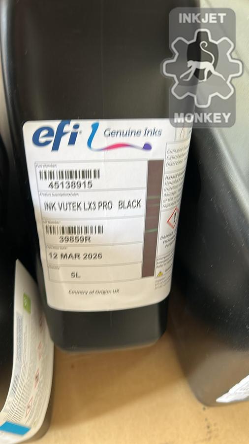 ONE OFF SALE OF EFI VUTEk LX3 Pro INK
