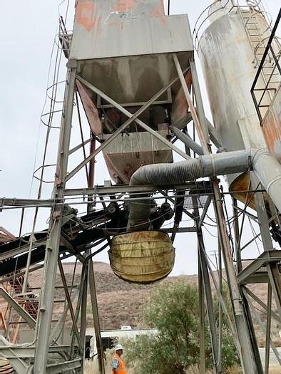 Used Ross Bandit 12 Portable Concrete Batch Plant