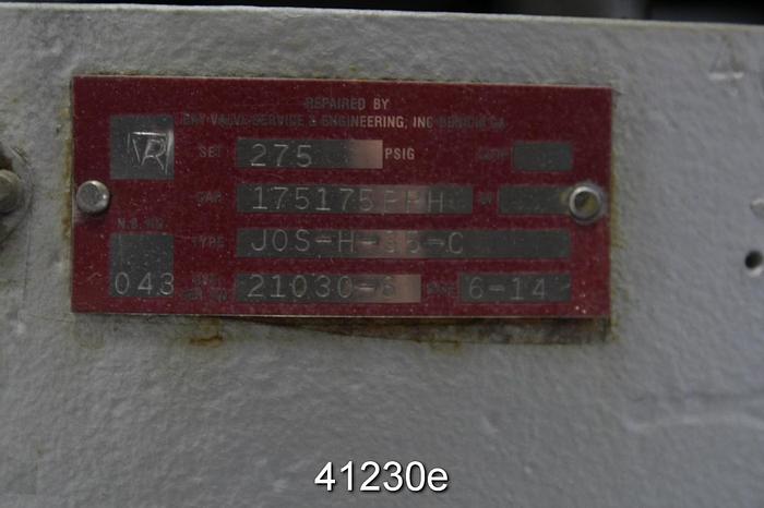 Used Crosby Valve JOS-H-35 6x8 Pressure Relief Valve #41230