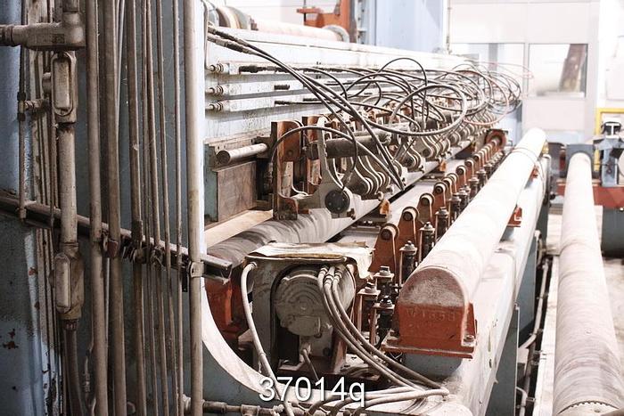 Used Metso 220" Trim Medium/Liner Fourdrinier Paper Machine #37014