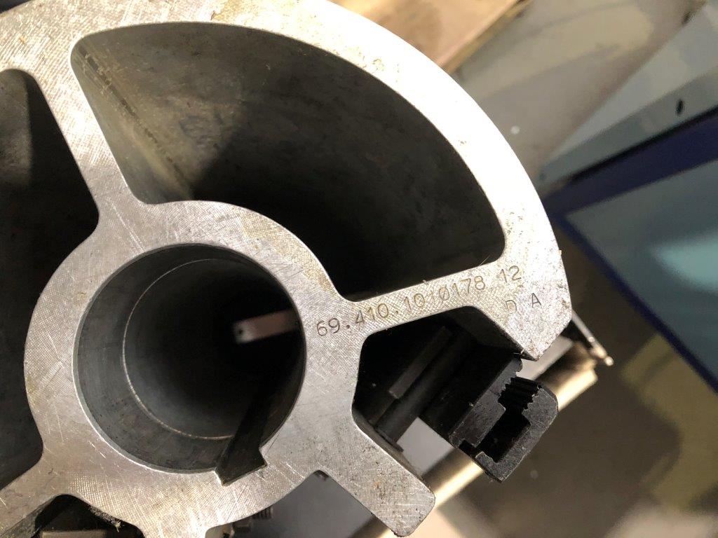 Used Leibinger blanket cylinder 6941010 for imprinting unit QM 46 or PM 46