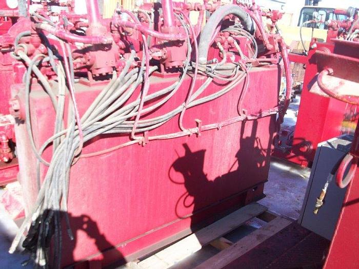 Used Koomey 4 Station Closing Unit / Accumulator