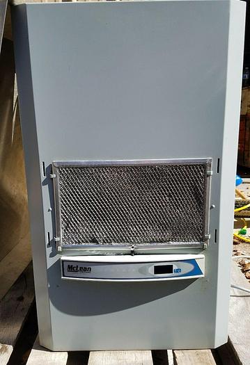 Used McLean Enclosure Air Conditioner, 460 volts M28-0426-G039 3000/4000