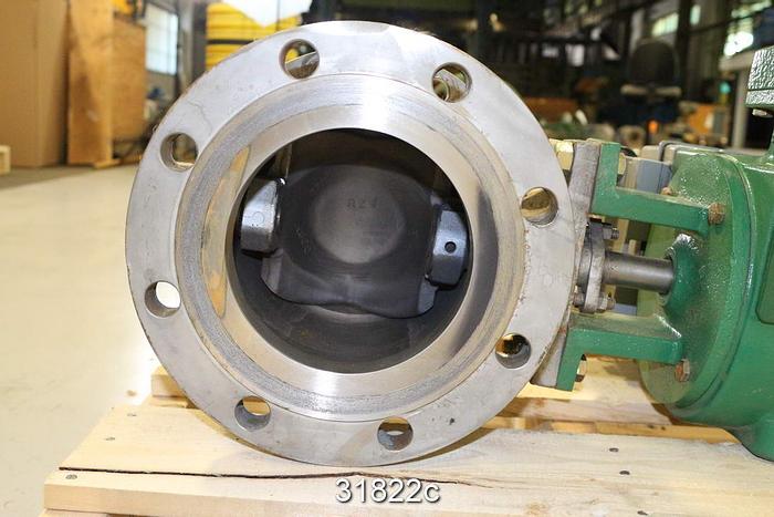 Used Fisher V150 6" Veeball Control Valve #31822