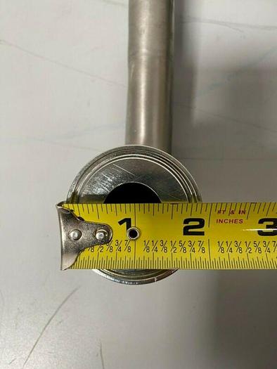 Used Lot of 2 - SVF F.C.I Stainless Steel HS15-2 Valve Actuators w/ 1" Sanitary Fit