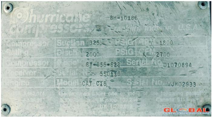 Used Item 0694 : 2007 Hurricane 6T-855-62B / 2000# Air Booster