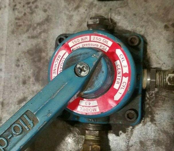 Used Pneumatic Hydraulic Control Unit